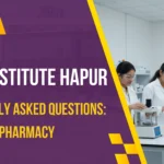 ATMS Pharmacy College Hapur students in lab for B.Pharm D.Pharm FAQ