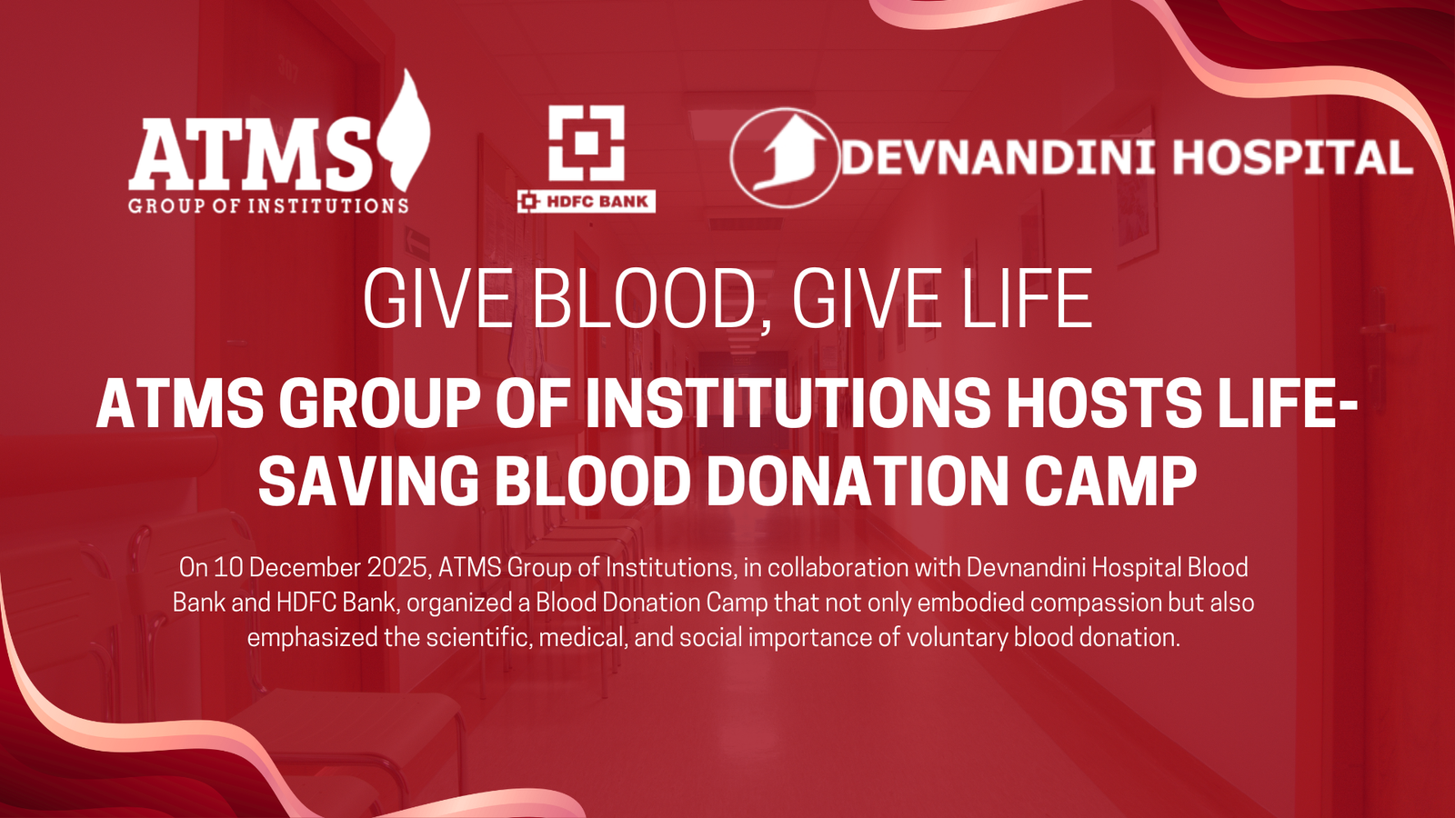 ATMS Group of Institutions Hosts Life-Saving Blood Donation Camp