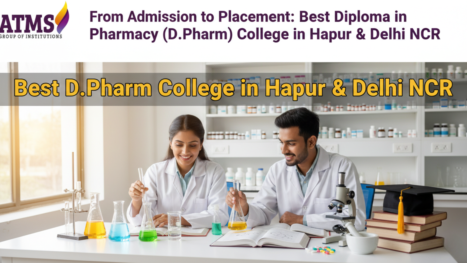 best diploma in pharmacy college in hapur Delhi NCR