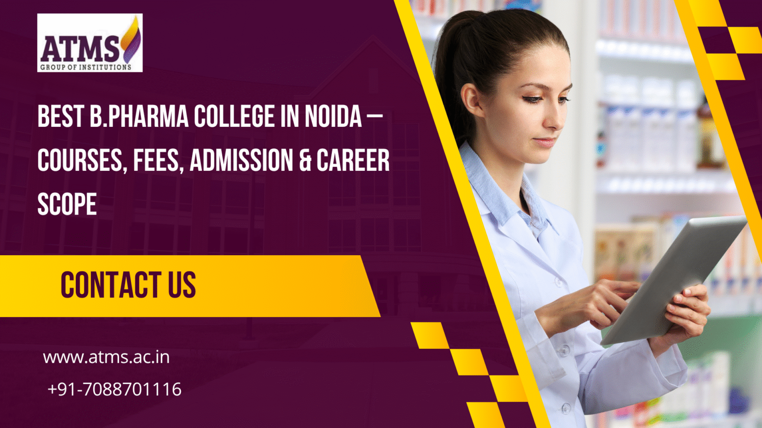 best B.Pharma college in Noida