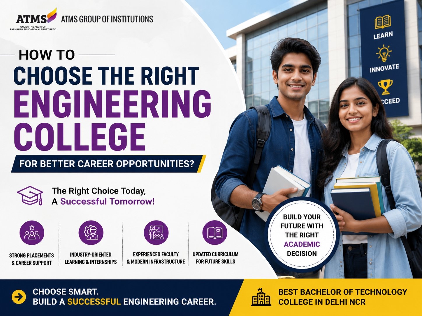 best Bachelor of technology college in delhi ncr