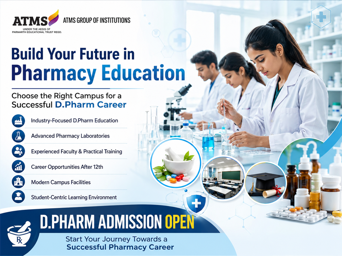 Best Diploma in Pharmacy College in Delhi NCR
