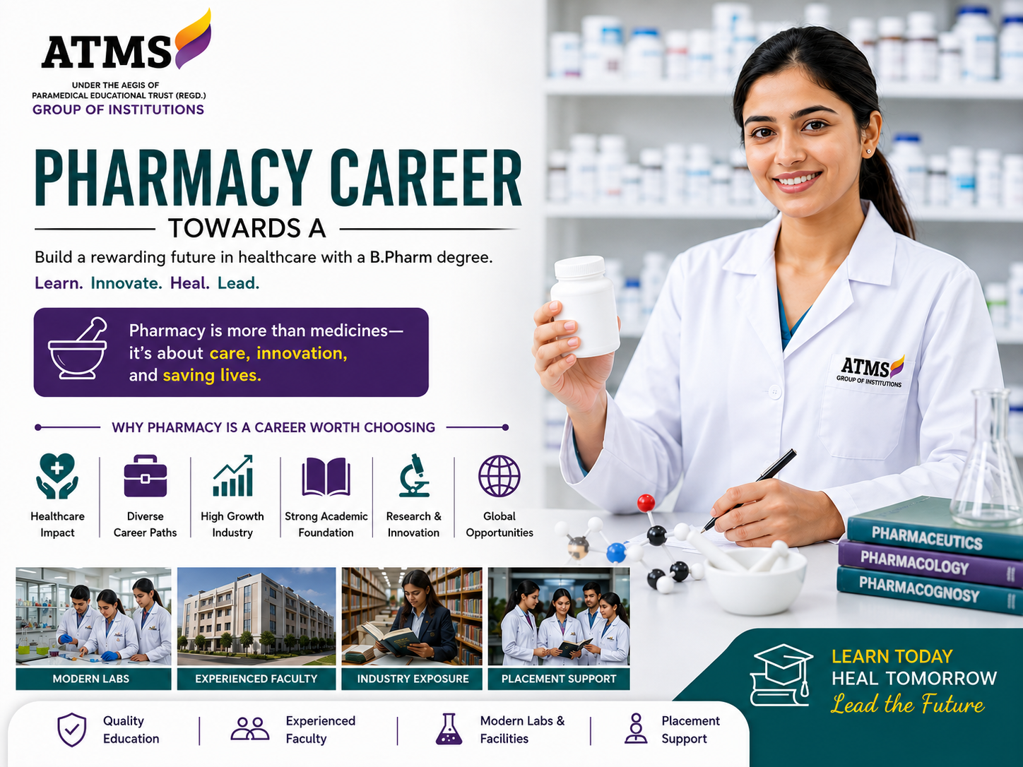 best bachelor of pharmacy college in Delhi NCR