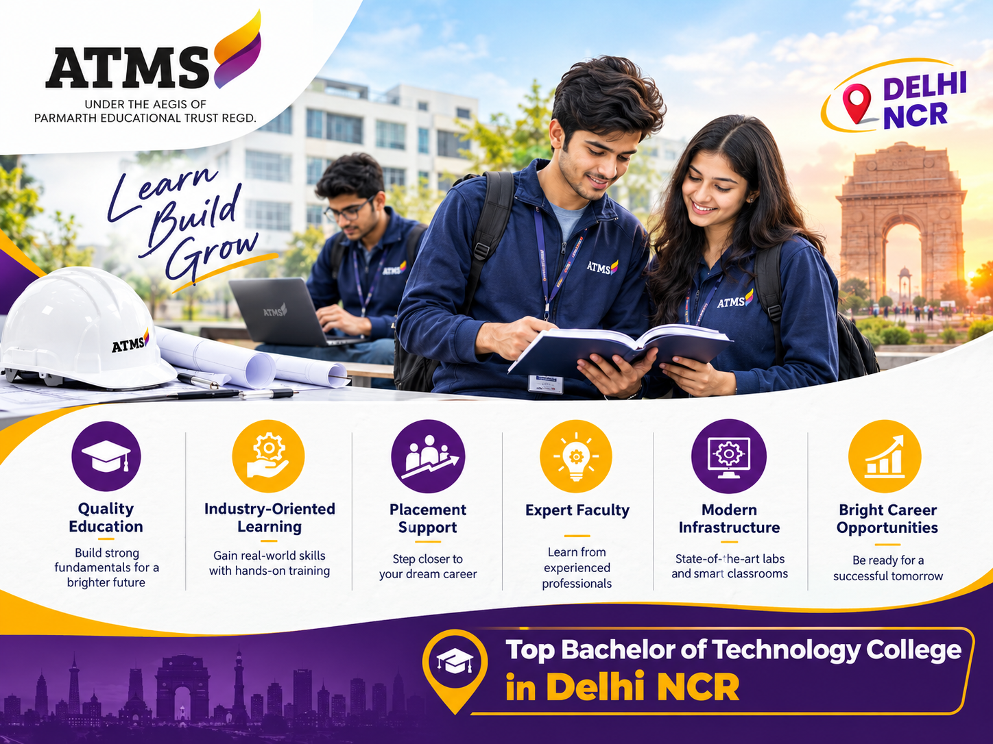 Top Bachelor of Technology College in Delhi NCR